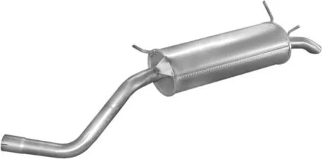 Глушитель задн. RENAULT (выр-во Polmostrow) POLMOSTROW 21.80