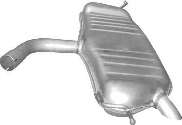 Глушитель задн. VOLKSWAGEN TOURAN 1.6 (2003-10) (выр-во Polmostrow) POLMOSTROW 30.150