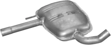 Глушитель центр. VW PASSAT (выр-во Polmostrow) POLMOSTROW 30.20