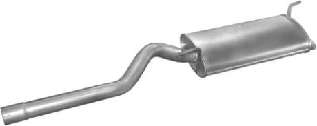 Глушник задн. SEAT Inca, VW Caddy (вир-во Polmostrow) POLMOSTROW 30.243