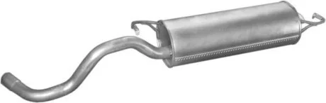 Глушитель задн. VW GOLF IV (выр-во Polmostrow) POLMOSTROW 30.244
