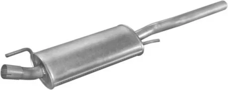 Глушник задн. VW VENTO (вир-во Polmostrow) POLMOSTROW 30.38