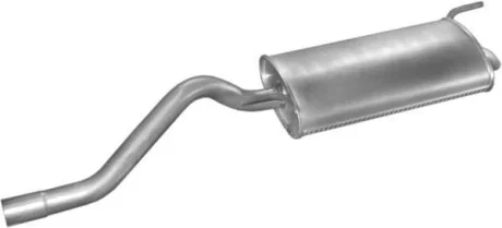 Глушник задн. VW CADDY (вир-во Polmostrow) POLMOSTROW 30.49