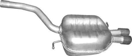 ГГлушник задн. VOLKSWAGEN PASSAT 2.0 D (oe 3С0253609BR) (вир-во Polmostrow) POLMOSTROW 30.54