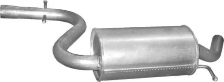 Резонатор VOLKSWAGEN GOLF V,VI AUDI A3 1.4, 1.6 (2003-12) (вір-во Polmostrow) POLMOSTROW 30.618