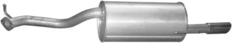 Глушник задн. SUBARU LEGACY 2.0, 2.5, 3.0 (1998-2003)(вир-во Polmostrow) POLMOSTROW 46.07