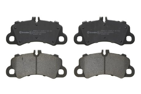Накладки тормозные передние cy 18- PORSCHE 9Y0698151AR