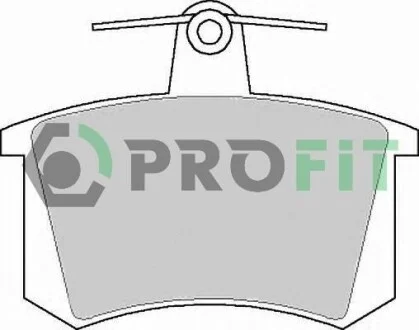 Тормозные колодки задние дисковые PROFIT 5000-0222