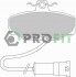 Колодки гальмівні дискові PROFIT 5000-0408 (фото 1)