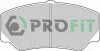 Тормозные колодки передние дисковые PROFIT 5000-0450 (фото 1)