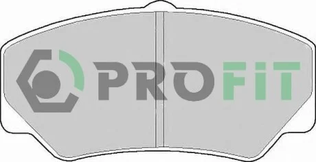 Гальмівні колодки передні дискові PROFIT 5000-0450