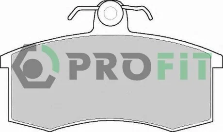 Тормозные колодки передние дисковые PROFIT 5000-0527