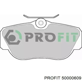 Колодки тормозные дисковые PROFIT 5000-0609