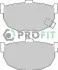 Тормозные колодки задние дисковые PROFIT 5000-0638 (фото 1)