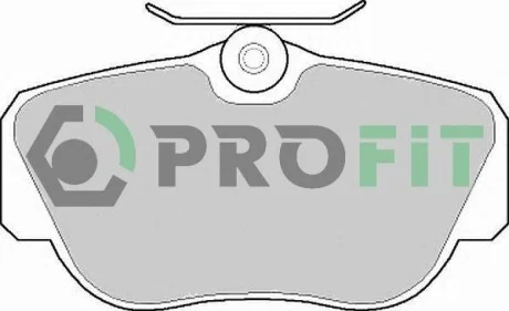 Тормозные колодки передние дисковые PROFIT 50000669
