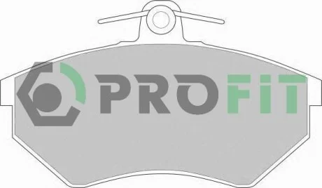 Гальмівні колодки передні дискові PROFIT 5000-0775