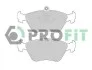Гальмівні колодки передні дискові PROFIT 5000-0901 (фото 1)