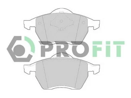 Тормозные колодки передние дисковые PROFIT 5000-1055