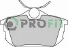 Тормозные колодки задние дисковые PROFIT 5000-1095 (фото 1)