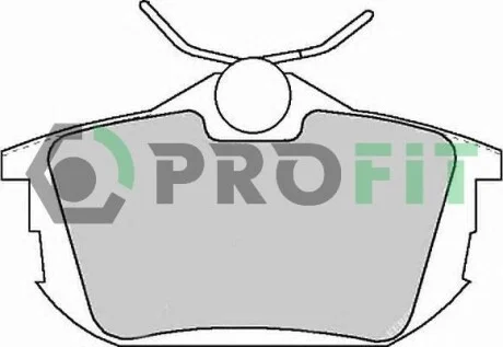 Гальмівні колодки задні дискові PROFIT 5000-1095