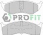 Колодки тормозные дисковые PROFIT 50001098 (фото 1)