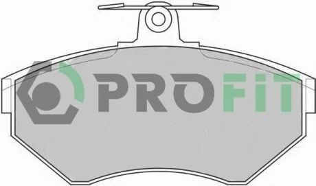 Тормозные колодки передние дисковые PROFIT 5000-1289
