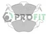 Тормозные колодки передние дисковые PROFIT 5000-1293 (фото 1)