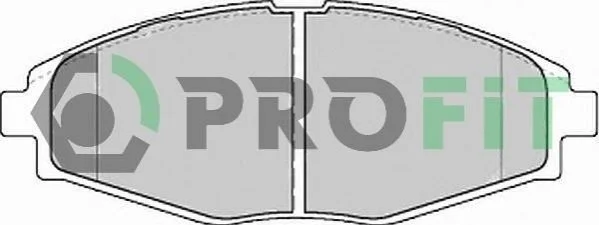 Тормозные колодки передние дисковые PROFIT 5000-1337 (фото 1)