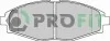 Тормозные колодки передние дисковые PROFIT 5000-1337 (фото 1)