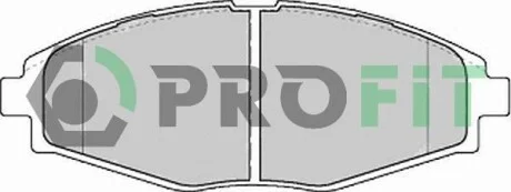 Тормозные колодки передние дисковые PROFIT 5000-1337