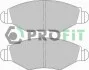 Гальмівні колодки передні дискові PROFIT 5000-1378 (фото 1)