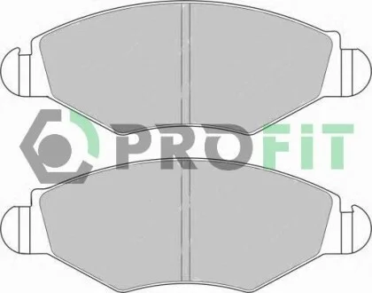 Тормозные колодки передние дисковые PROFIT 5000-1378