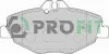 Тормозные колодки передние дисковые PROFIT 5000-1414 (фото 1)