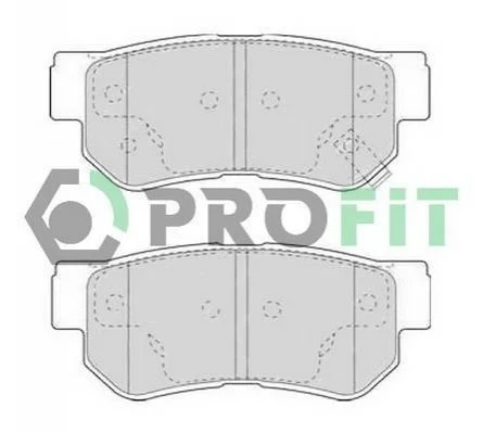 Гальмівні колодки задні дискові PROFIT 5000-1606 (фото 1)
