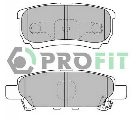 Тормозные колодки задние дисковые PROFIT 5000-1839 (фото 1)