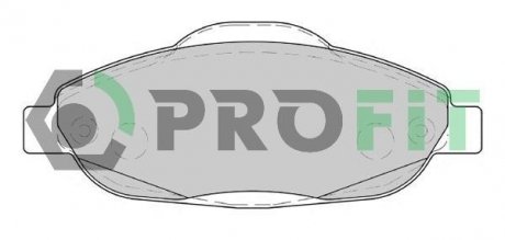 Колодки гальмівні дискові PROFIT 5000-4003