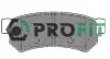 Тормозные колодки дисковые PROFIT 5000-4295 (фото 1)
