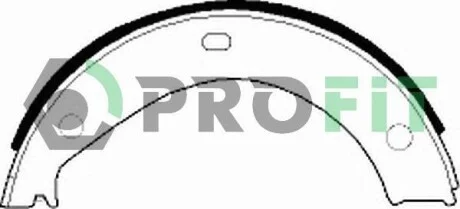 Гальмівні колодки задні барабанні PROFIT 5001-0272