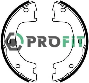 Гальмівні колодки барабанні PROFIT 5001-4103