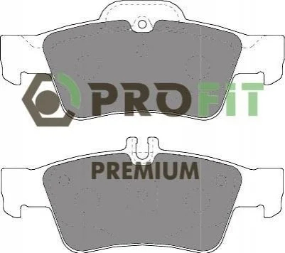 Гальмівні колодки дискові PROFIT 5005-1526 (фото 1)