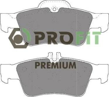 Гальмівні колодки дискові PROFIT 5005-1526