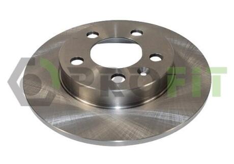 Гальмівний диск двосторонній на задній міст повний (невентильований) 5 PROFIT 5010-1155