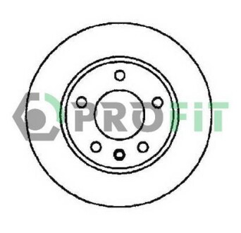 Диск тормозной PROFIT 5010-1311
