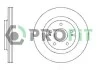 Торзмозной диск двухсторонний на передний мост вентилируемый 5 PROFIT 5010-1659 (фото 1)