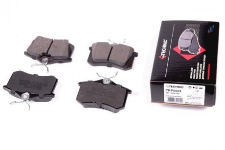 Колодки тормозные дисковые задние. Citroen/Peugeot/Ren PROTECHNIC PRP0005 (фото 1)