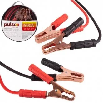 Прикуриватель PULSO 500А (до -45С) 3,5м в чехле Pulso 00000047339