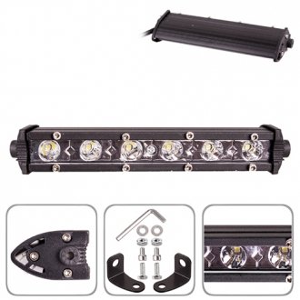 Фара робочого світла WLP - 18L6 SPOT 6Led*3W (180*28*45)10-30V/18W/6000K Pulso 00000051670