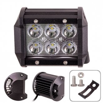 Фара робочого світла WLP - 18S6 SPOT 6Led*3W (95*75*75)10-30V/18W/6000K Pulso 00000051676