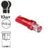 Лампа PULSO/габаритна/LED T5/1SMD-3030/12v/0.5w/3lm Red Pulso 00000051683 (фото 6)