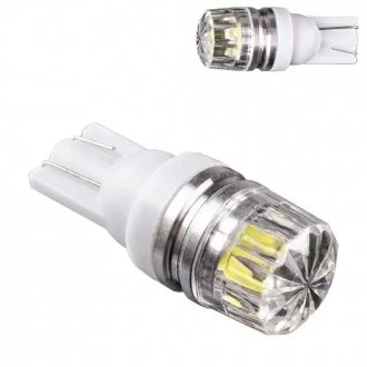 Лампа PULSO/габаритна/LED T10/2SMD-5630/12v/0.5w/60lm White Pulso 00000051699